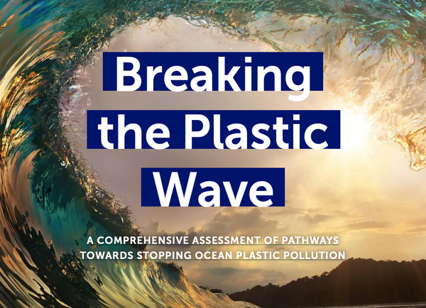 Breaking the Plastic Wave - A COMPREHENSIVE ASSESSMENT OF PATHWAYS TOWARDS STOPPING OCEAN PLASTIC POLLUTION